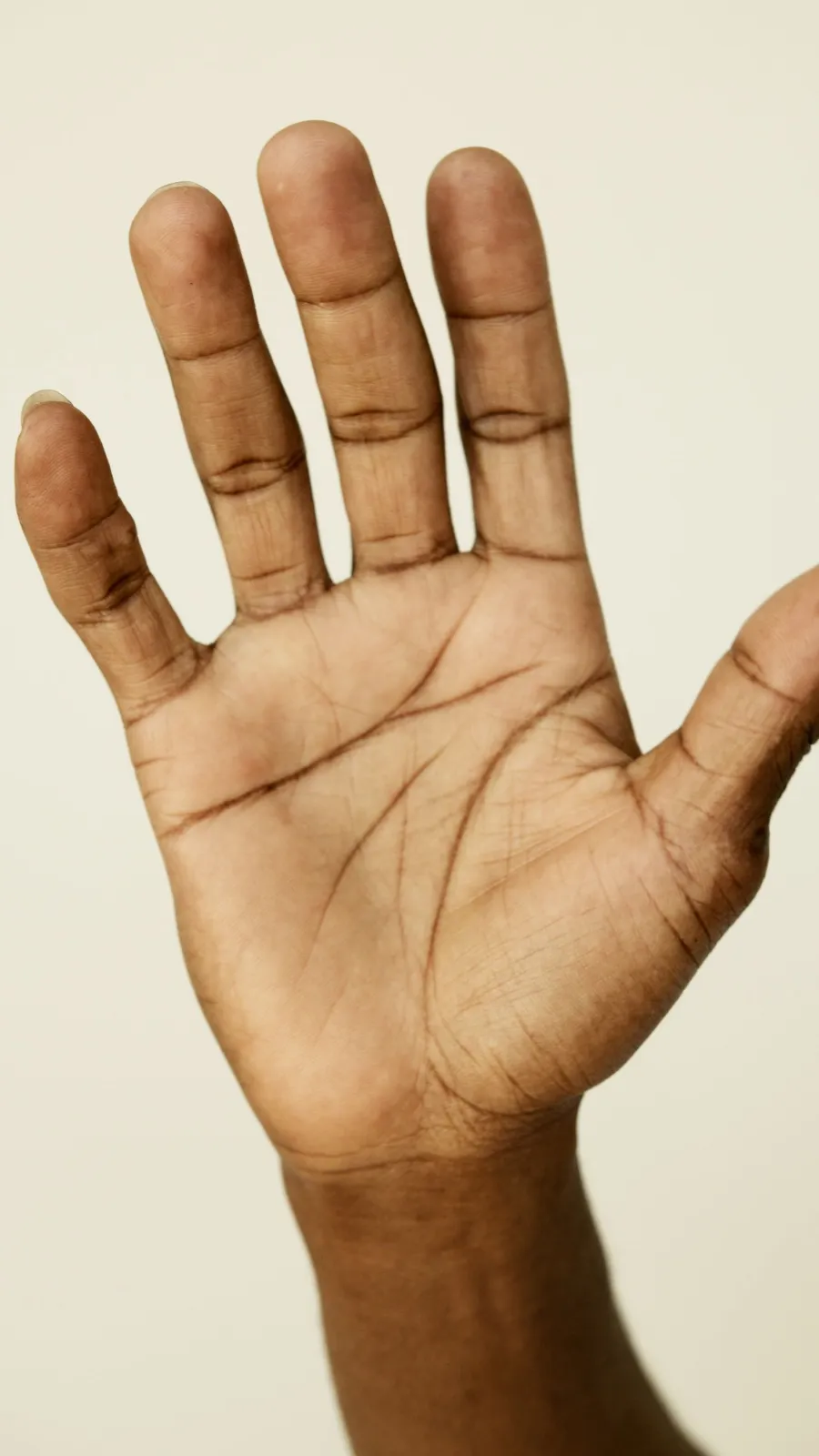Close-up of a hand, illustrative image